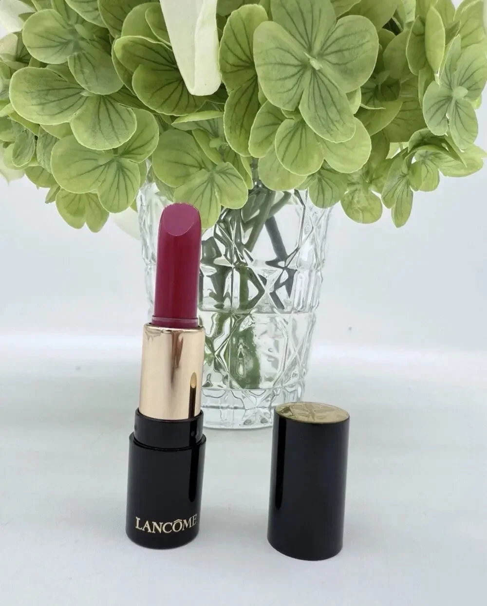 Lancome Lipstick 368 Cream L’Absolu Rouge Travel Size New
